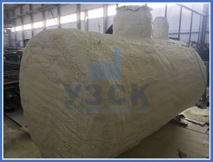 Емкость в ППУ изоляции в Каспийске