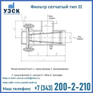 Фильтр сетчатый ФС по Т-ММ-11-2003 в Каспийске